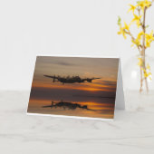 Carte lancaster Bomber la ligne de la maison (Fleur jaune)