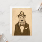 Carte Lancez cette fête (Devant/Arrière en situation)