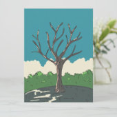 Carte L'Ancien Arbre (Debout devant)