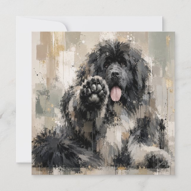 Carte Landseer Abstrait (Devant)