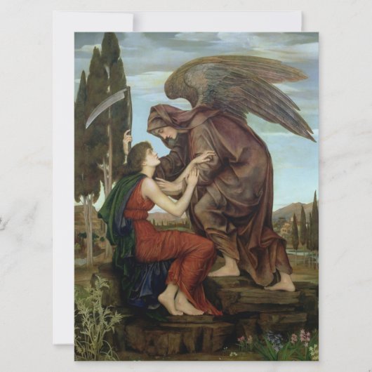 Carte L'ange de la mort (La compassion à la fin de la vi (Devant)