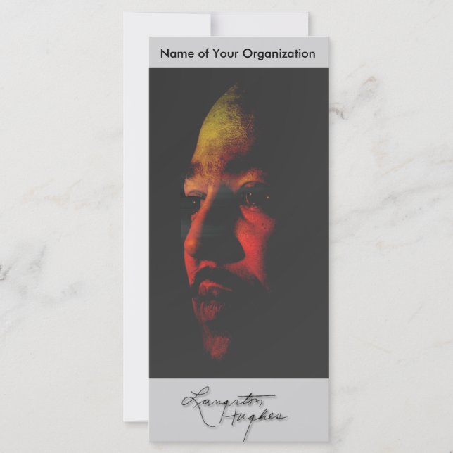 Carte Langston Hughes (Devant)