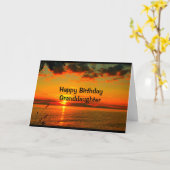 Carte L'anniversaire aussi beau que vous sont (Fleur jaune)