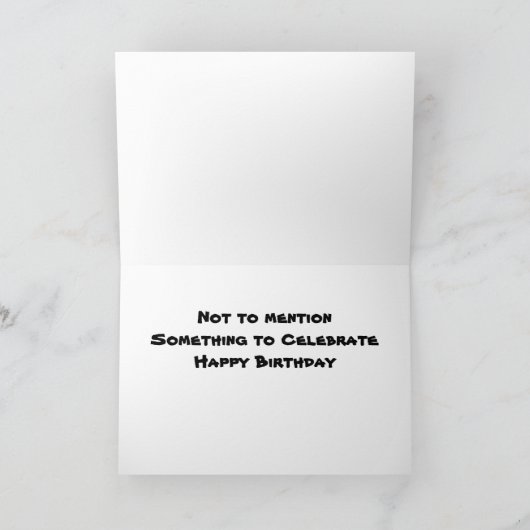 CARTE L'ANNIVERSAIRE DE COWORKER EST QUELQUE CHOSE À MOO (Intérieur)