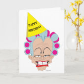 Carte L'anniversaire de Nanna (Fleur jaune)