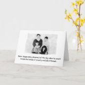 Carte L'Anniversaire de Pete (Fleur jaune)