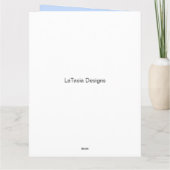 Carte L'Anniversaire du Pasteur du Bldg de l'Eglise afro (Dos)