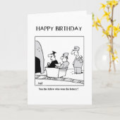 Carte L'anniversaire d'un mineur (Fleur jaune)