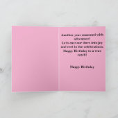 Carte L'anniversaire d'un pêcheur (Intérieur)