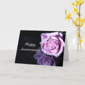 Carte L'anniversaire heureux s'est levé (Fleur jaune)