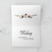 Carte L'anniversaire pour comme une mère à moi a vieilli (Intérieur)