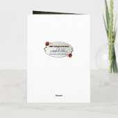 Carte L'anniversaire - quelqu'un très unique - patchwork (Dos)