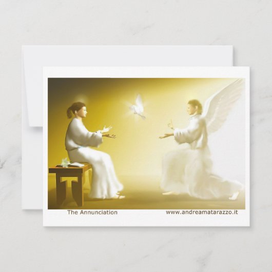 Carte L'Annonciation (Devant)