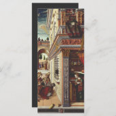 Carte L'Annonciation, avec Saint Emidius (Devant / Derrière)