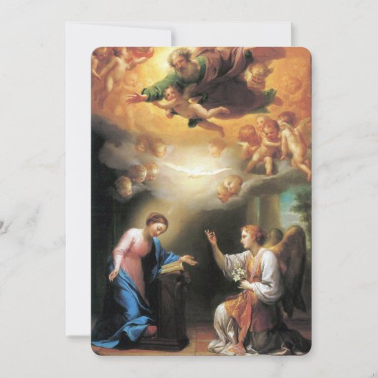Carte L'Annonciation par Anton Raphael Mengs (Devant)