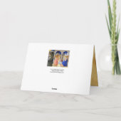 Carte L'ANNONCIATION par FRA ANGELICO Ancienne bénédicti (Dos)