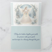 Carte Lanterne Céleste de l'Ange Hivernal de l'Espoir (Intérieur)