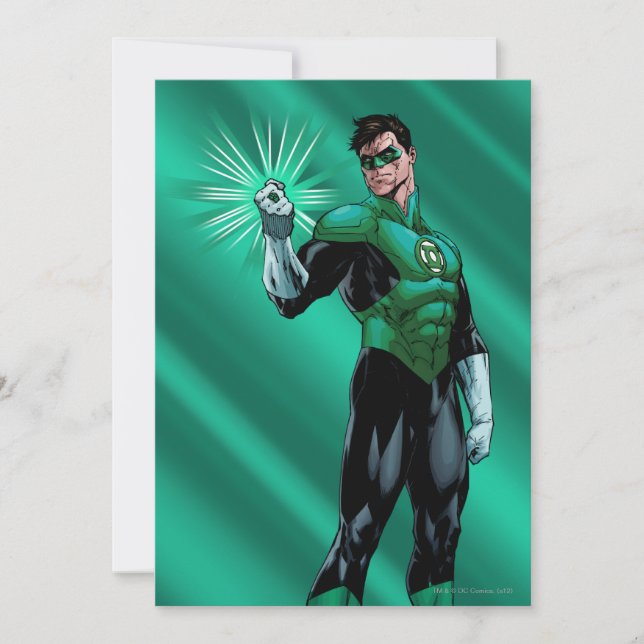 Carte Lanterne verte et anneau (Devant)