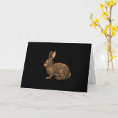 Carte Lapin 2 (Fleur jaune)