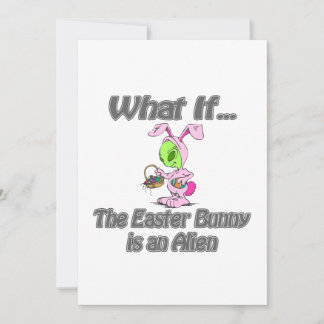 Carte lapin alien