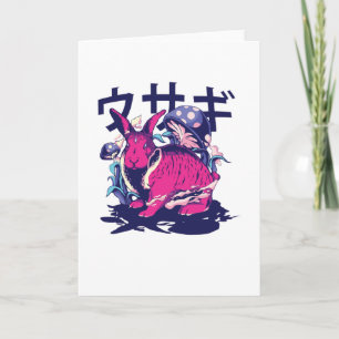Carte Lapin Alien