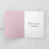 Carte Lapin Bébé Sur un Croissant de Lune (Intérieur)