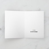 Carte Lapin Brown de Pâques, Joyeux Pâques (Intérieur)