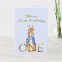 Lapin classique en veste bleue