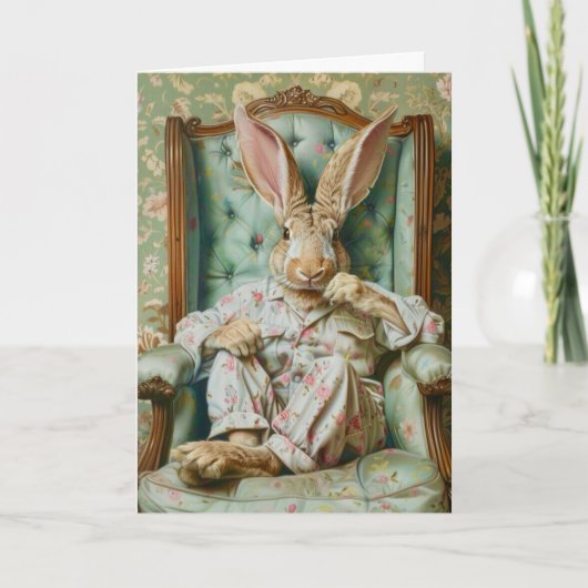 Carte Lapin Cool Snarky (Devant)