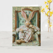 Carte Lapin Cool Snarky (Fleur jaune)