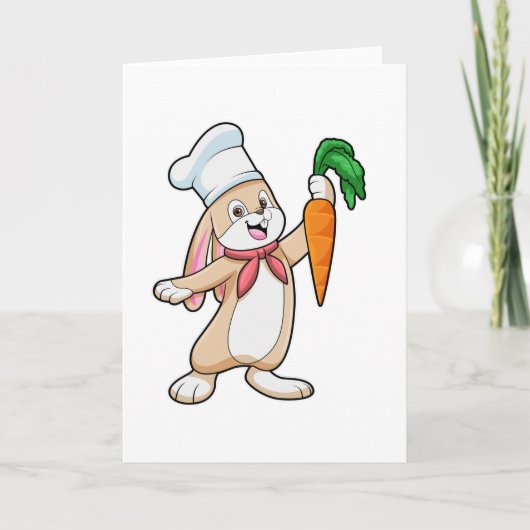 Carte Lapin cuisiné à la carotte (Devant)