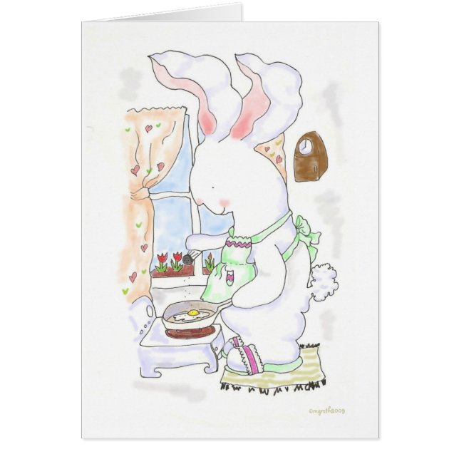 Carte lapin cuisine Whats (Devant)