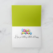 Carte Lapin D'Anniversaire Dans Le Jardin Végétal (Intérieur)