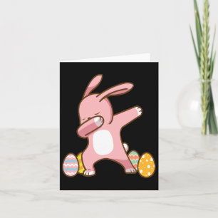 Carte Lapin de l'est Pâques dimanche de Pâques Joyeuses