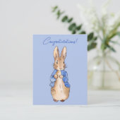 Carte Lapin de Pâques classique Félicitations (Debout devant)
