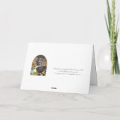 Carte Lapin de Pâques déguisé (Dos)