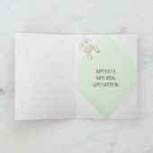 Carte Lapin de Pâques en pot de fleurs (Intérieur)