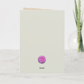 Carte Lapin de Pâques et petits assistants (Dos)
