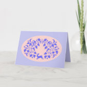 Carte Lapin de Pâques joyeux  (Devant)