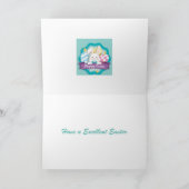 Carte Lapin de Pâques mignon (Intérieur)