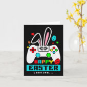 Carte Lapin de Pâques Œuf Jeu Vidéo Garçons Filles Enfan (Fleur jaune)