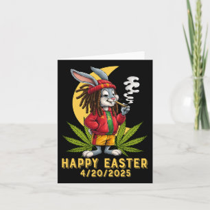 Carte Lapin De Pâques Stellé Avec Joint Pâques 2