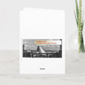 Carte Lapin déplaisant d'anniversaire (Dos)