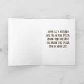 CARTE LAPIN DOUX POUR ANNIVERSAIRE **DE 16 ANS** (Intérieur)