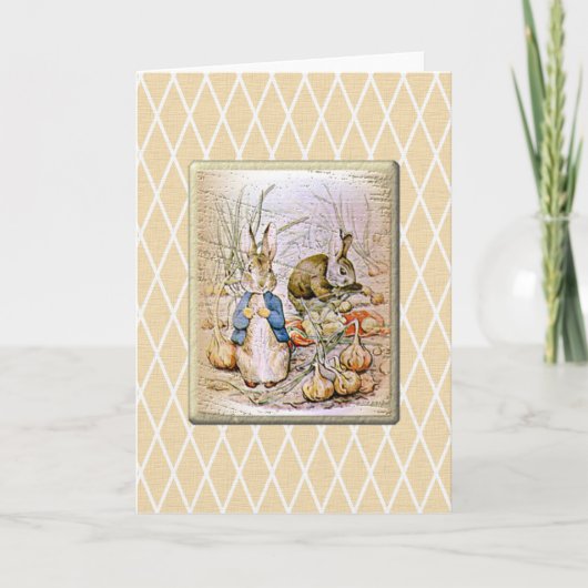 Carte Lapin et amis (Devant)