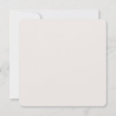 Carte Lapin et Pâques Panier Joyeux bébé de Pâques Fille (Dos)