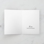 Carte Lapin Floral Or Oeuf de Pâques, Pâques (Intérieur)