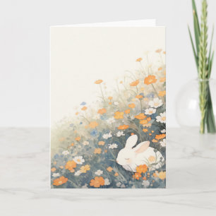 Carte Lapin Havre Sommeil