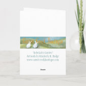 Carte Lapin Lapin (Dos)