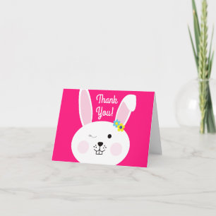 Carte Lapin Lapin Pâques Printemps fête d'anniversaire